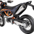 Leo Vince LV One Evo Slip-On Muffler Stainless Steel/Carbon Fiber #14363E KTM