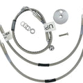 Russell Front CycleFlex Brake Line Kit #R08339S for Kawasaki/Suzuki
