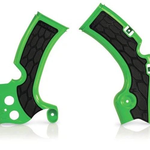 Acerbis X-Grip Frame Guards Green fits Kawasaki KX450F 2009-2018