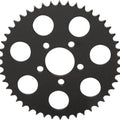 Drag Specialties Flat Rear Sprocket 530 Conv 46T Gloss Black Harley Davidson