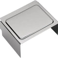 DS Battery Side Cover with Raised Panel Chrome Harley Davidson Dyna