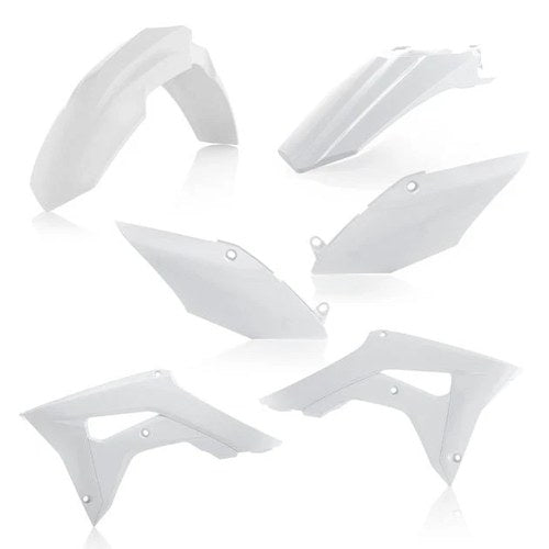 Acerbis Plastics Kit White #2630690002 Honda CRF450R 2017