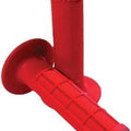 Odi Ruffian Half-Waffle MX Grips Red #H01RFR