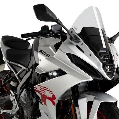 Puig R Racer Windscreen Clear #21999W for Suzuki GSX-8R 2024-2025