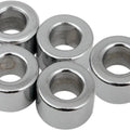 DS Chrome Steel Spacer 5-Pack 3/8" x .5" Thick