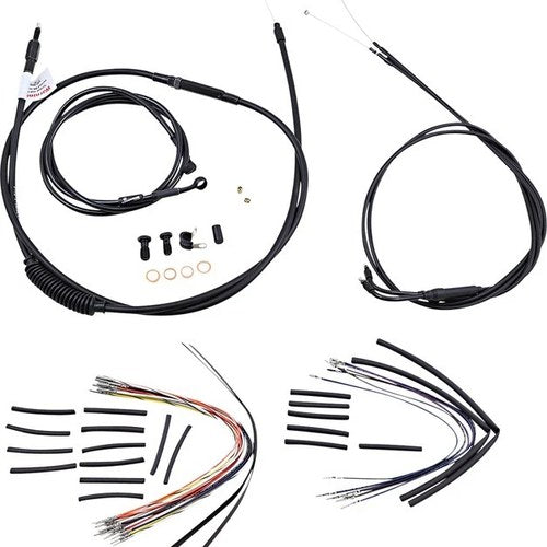 Burly Cable/Brake Line Kit for 18" Gorilla Bars B30-1019 Harley Davidson Softail