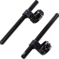 Driven Halo Riser Clip-On Handlebars 47mm Black for Yamaha R3 2019-2020