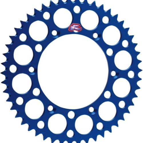 Renthal Sprocket Rear 47T 428 Ultralight Aluminum Blue #121U-428-47GPBU