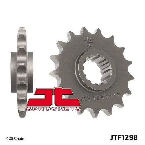 JT Front Sprocket 428 17T fits Honda VTR250 Interceptor 1989-1990