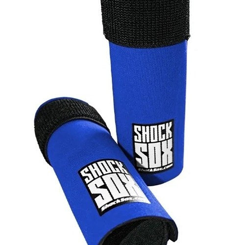Shock Sox Dirt Shock Sox for Inverted Forks 6" Blue