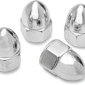 DS Chrome Ware Acorn Nuts 5-Pack .25"-28