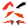 Acerbis Plastics Kit 20 Black/Orange #2791566812 KTM 500 EXC-F/350 EXC-F
