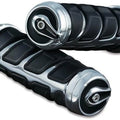 Kuryakyn Kinetic Grips Chrome #6352 Harley Davidson