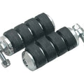Kuryakyn Iso Footpegs Male Mount Large Chrome #8002 Harley Davidson