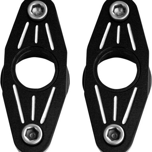 Accutronix Night Series Swingarm Pivot Blocks #FXPV1-MN Harley Davidson