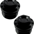 Joker Machine Fork Tube Caps 39mm Black #10-310B Harley Davidson Sportster