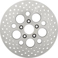 DS Stainless Drilled Brake Rotor Rear Harley Davidson 145222