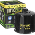 Hiflo RC Racing Oil Filter Black for Suzuki Burgman 650/Burgman 650 Executive