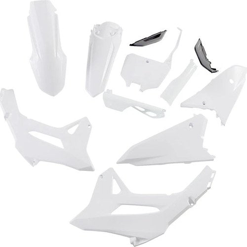 Acerbis Full Plastics Kit White/Black 2858921035 for Honda Crf 450/CRF 250