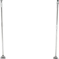 Rivco License Plate Mounted Double Flag Holder Universal