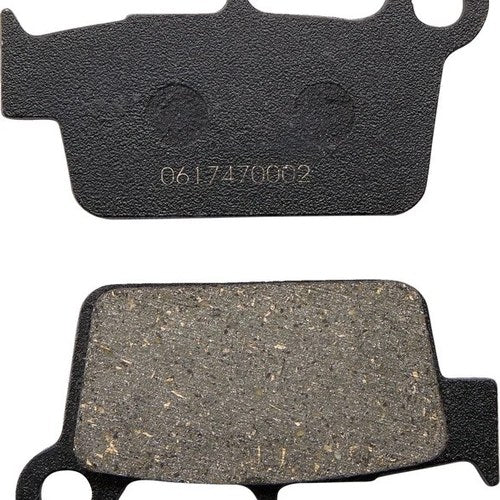 Moose Qualifier Brake Pads Rear Organic for Yamaha/TM/Kawasaki/Suzuki