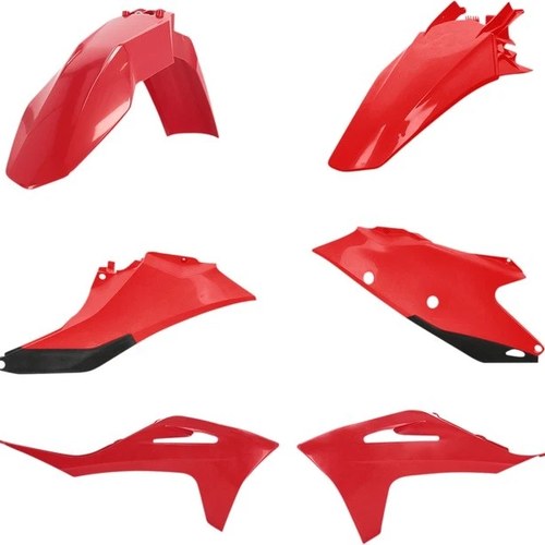 Acerbis Plastics Kit Red/Black #2872801018 Gas EC 300/EC 250