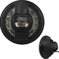 Cyron Lighting Beast II Integrated LED 7" Headlight Pitch Black