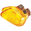 K&S DOT Turn Signal D/F Front Left Chrome Amber for Honda CBR600F2 1991-1994