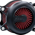 Vance & Hines VO2 Rogue Air Cleaner Wrinkle Black #41102 Harley Davidson