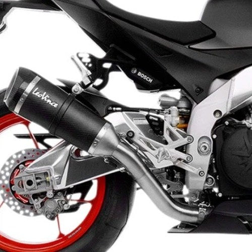 Leo Vince Factory S Slip-On Muffler Carbon Fiber Aprilia Tuono 1100/RSV4/RSV4 RR