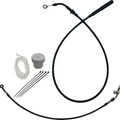 Fat Baggers EZ Install Cable/Line Kit for 14" Ape Bars Black #119914-B