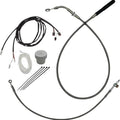 Fat Baggers EZ Install Cable/Line Kit for 14" Ape Bars Stainless #119014
