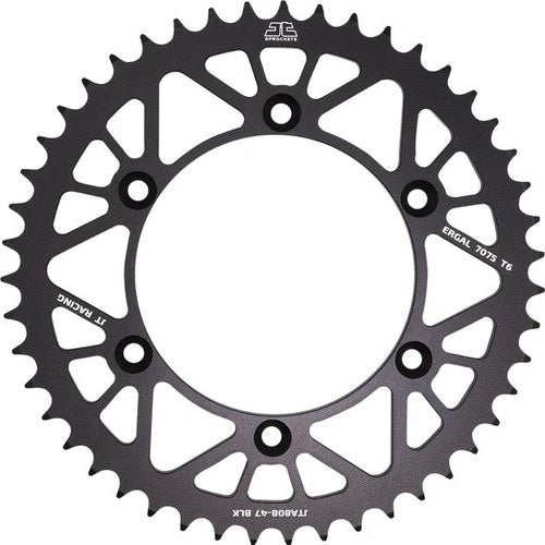 JT RaceLite Aluminum Rear Sprocket 520 43T Black #JTA1308.43BLK fits Honda