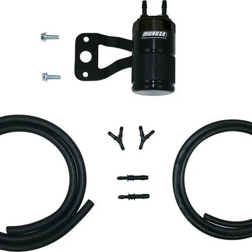 Moroso Air/Oil Catch Can Separator for Stock Air Cleaner Black #85714