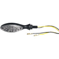K&S LED Ultra Mini-Stalk Oval Marker Light Set Black Clear