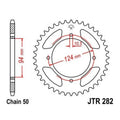 JT Steel Rear Sprocket 530 37T #JTR282.37 fits Honda 550 Four/Super Sport