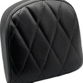 Le Pera Sissy Bar Pad Small Diamond Shiny Black