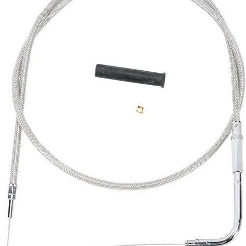 DS Braided Alternate Length Throttle Cable 42-1/2" #211671 Harley Davidson