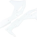 UFO Radiator Shrouds White Kawasaki KX250F 2017-2019 for Kawasaki KX250F