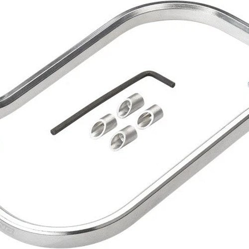 Moose Contour Handguard Replacement Bars and Taperlocks Silver