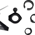 RidePower Handlebar Ball Mount Adapter 1.5" to 2" Black
