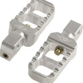 Joker Machine Serrated Stubby Passenger Footpegs Silver #08-642-8 Indian Scout