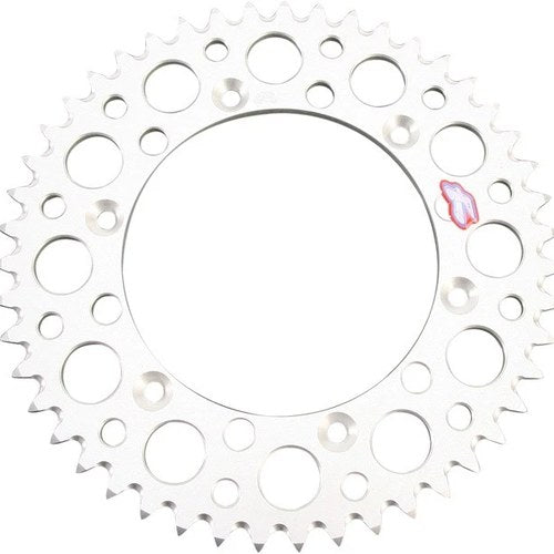 Renthal 520 Ultralight Aluminum Rear Sprocket 50T Silver #216U-520-50GPSI
