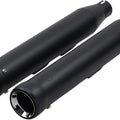 Cobra 3" Neighbor Hater Slip-On Mufflers Black #6041B Harley Davidson FatBoy