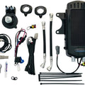 UltraCool Side to Down Tube Mount Oil Cooler Kit Black #SMSP-1G Harley Davidson