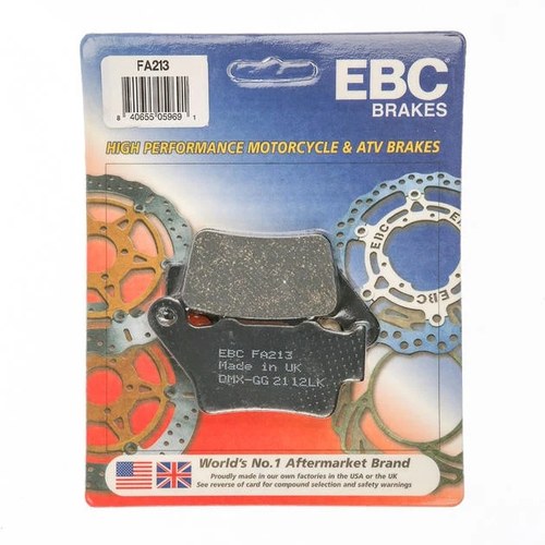 Ebc Organic Brake Pads Rear #FA213 BMW/Aprilia/KTM/Ducati/Triumph/Husqvarna