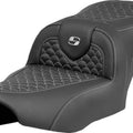 Saddlemen RoadSofa DS Seat Silver Stitch Harley Davidson Road Glide/Street Glide