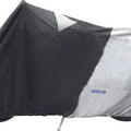 BikeMaster Covermax Deluxe High Pipe Sportbike Motorcycle Cover Large Black/Gray