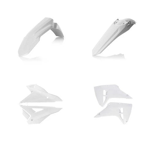 Acerbis Plastics Kit White #2986750002 for Honda CRF450RX/CRF250RX 4-Stroke 2025
