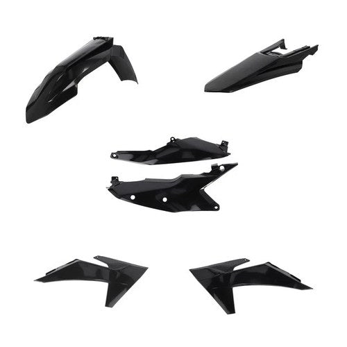 Acerbis Plastics Kit Black #2986540001 KTM 250 XC-W/300 XC-W/150 XC-W/500 XW-F